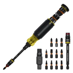 KNECT 16-in-1 Impact Rated Hybrid Screwdriver/Nut Driver