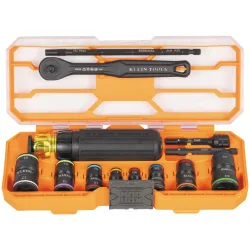 Flip-16 KNECT Ratcheting Impact Flip Socket Screwdriver Set
