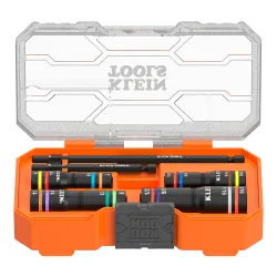 KNECT Quad-16 Heavy-Duty Impact Flip Sockets, SAE and Metric, 6-Piece